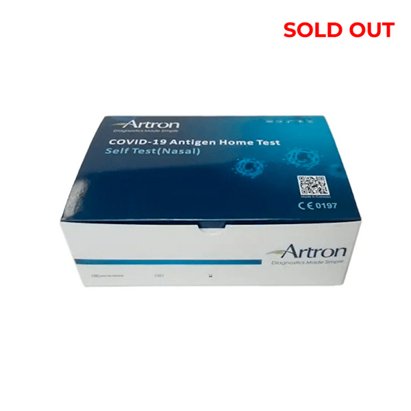 Artron Rapid COVID-19 Antigen Test Made in Canada - 25 Pack (Expiry: NOV 2026)