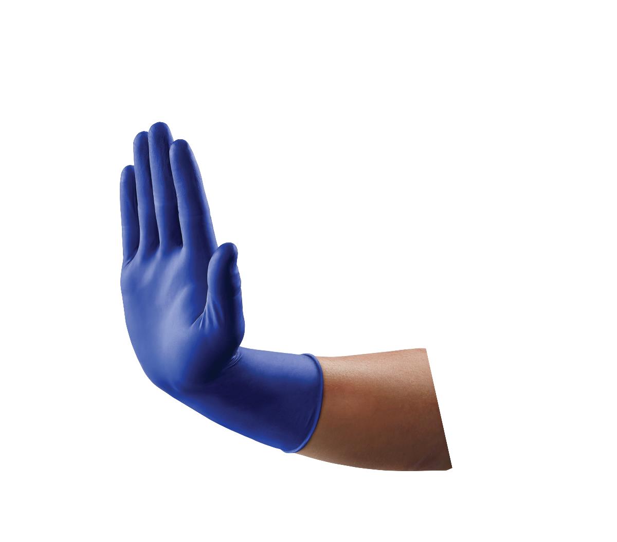 Medline VersaShield Extended Cuff Powder-Free Nitrile Exam Gloves