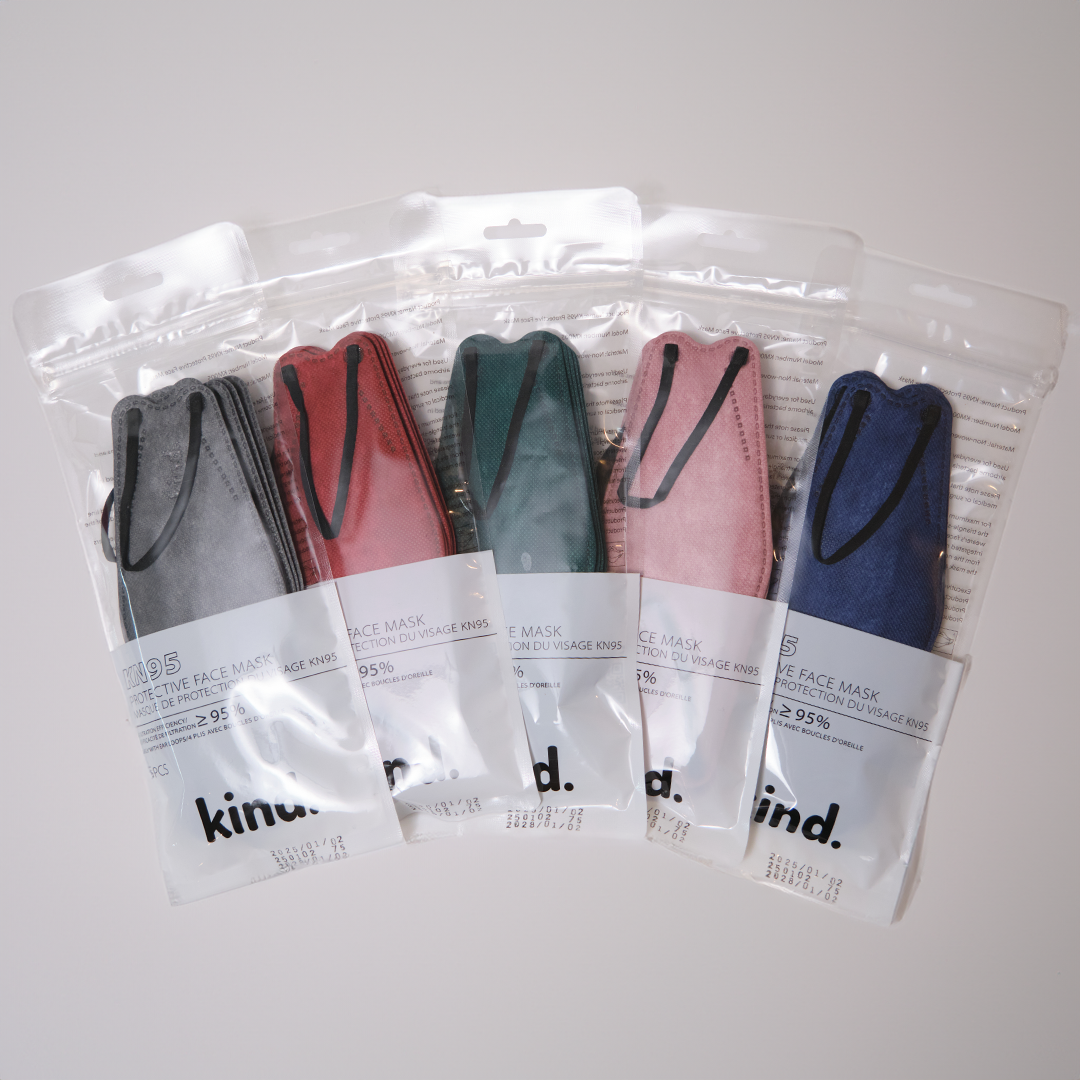 Kind KN95 Respirator Face Mask: The Rich Collection