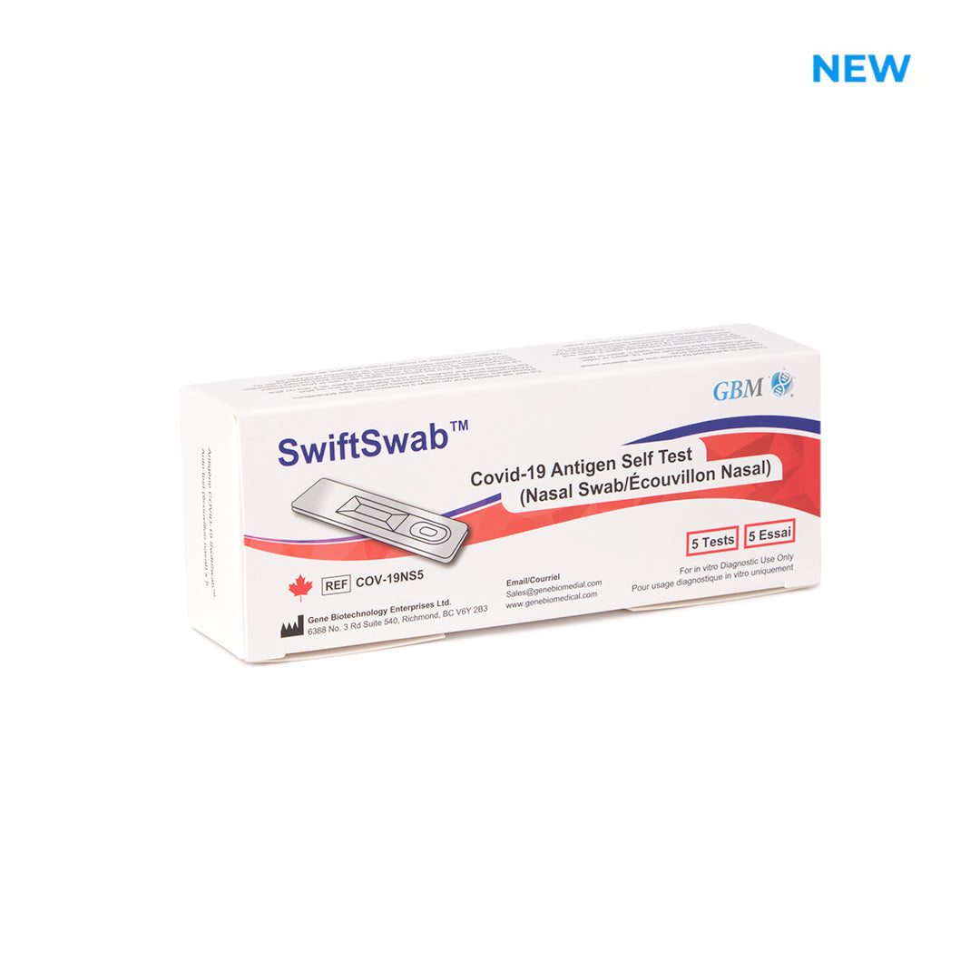 SwiftSwab Rapid COVID-19 Antigen Test (Expiry: AUGUST 2026)