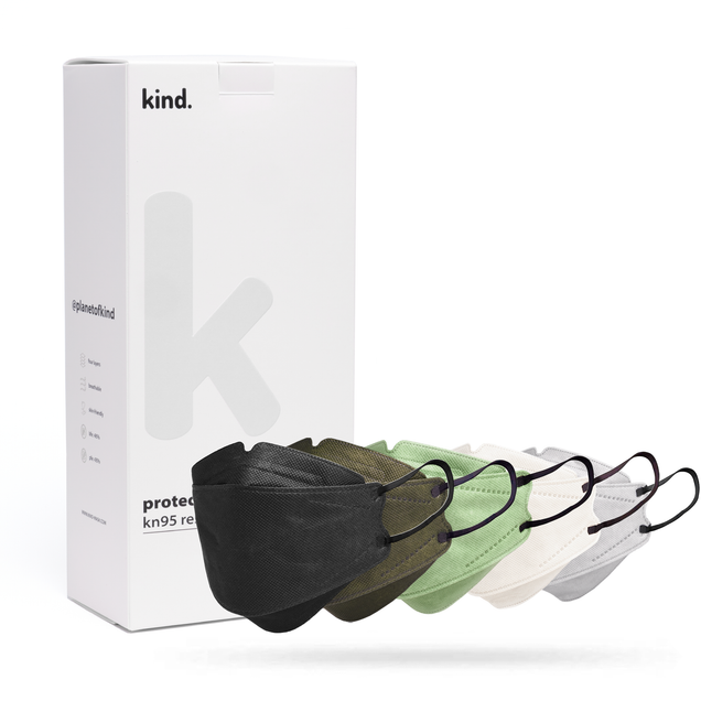 Kind KN95 Respirator Face Mask: The Explore Collection