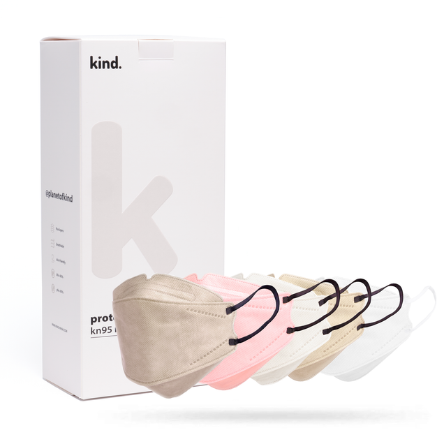 Kind KN95 Respirator Face Mask: The Neutral Collection