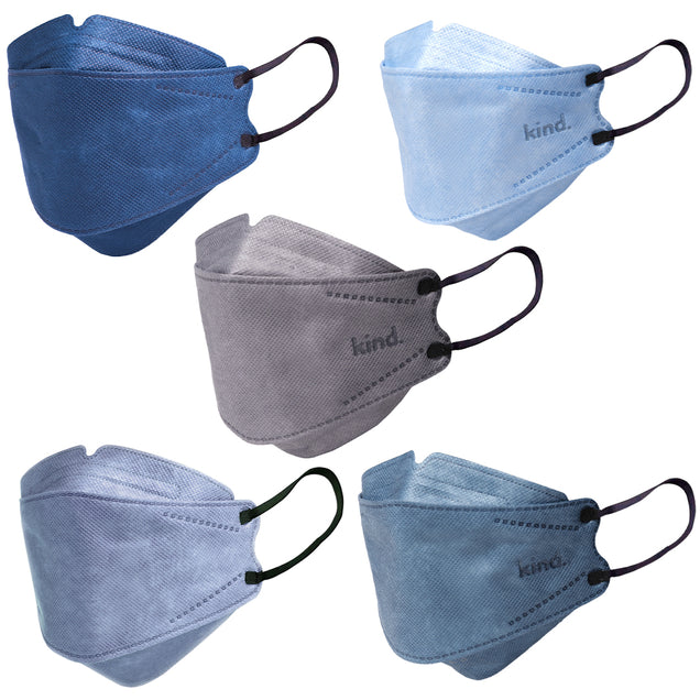 Kind KN95 Respirator Face Mask: The Glacier Collection