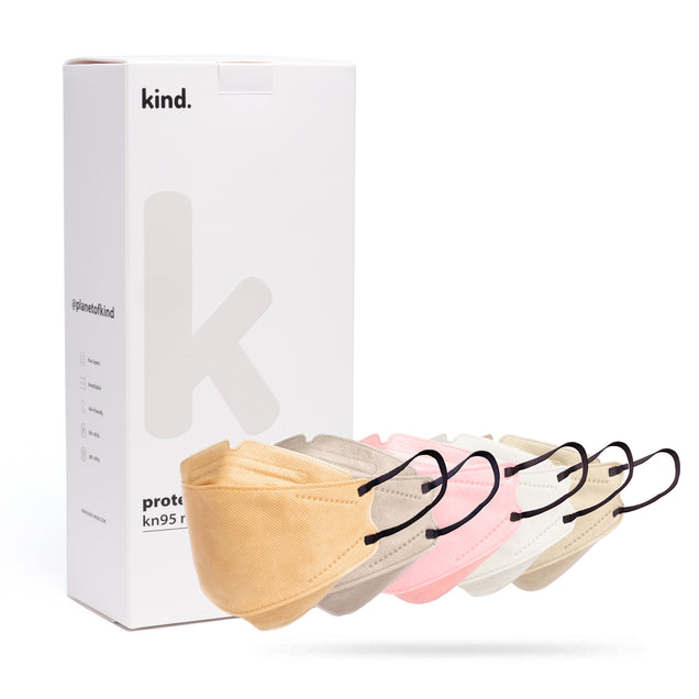 Kind KN95 Respirator Face Mask: The Neutral Collection