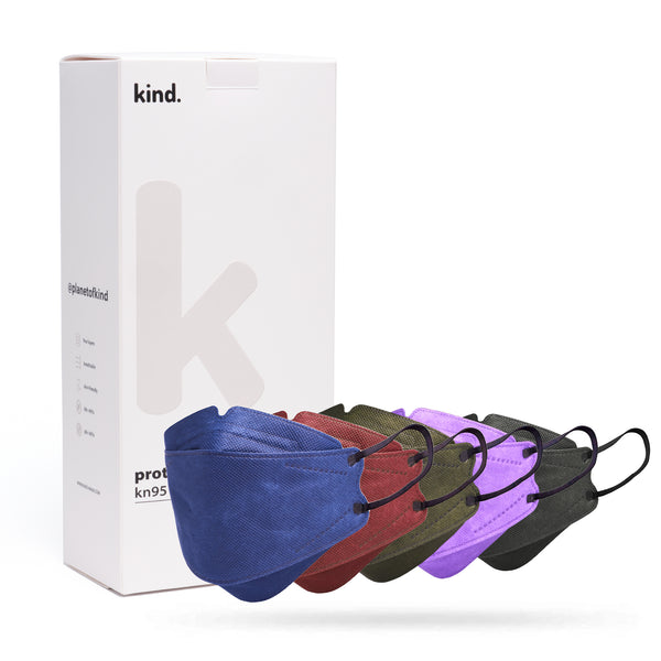 Kind KN95 Respirator Face Mask: The Rich Collection