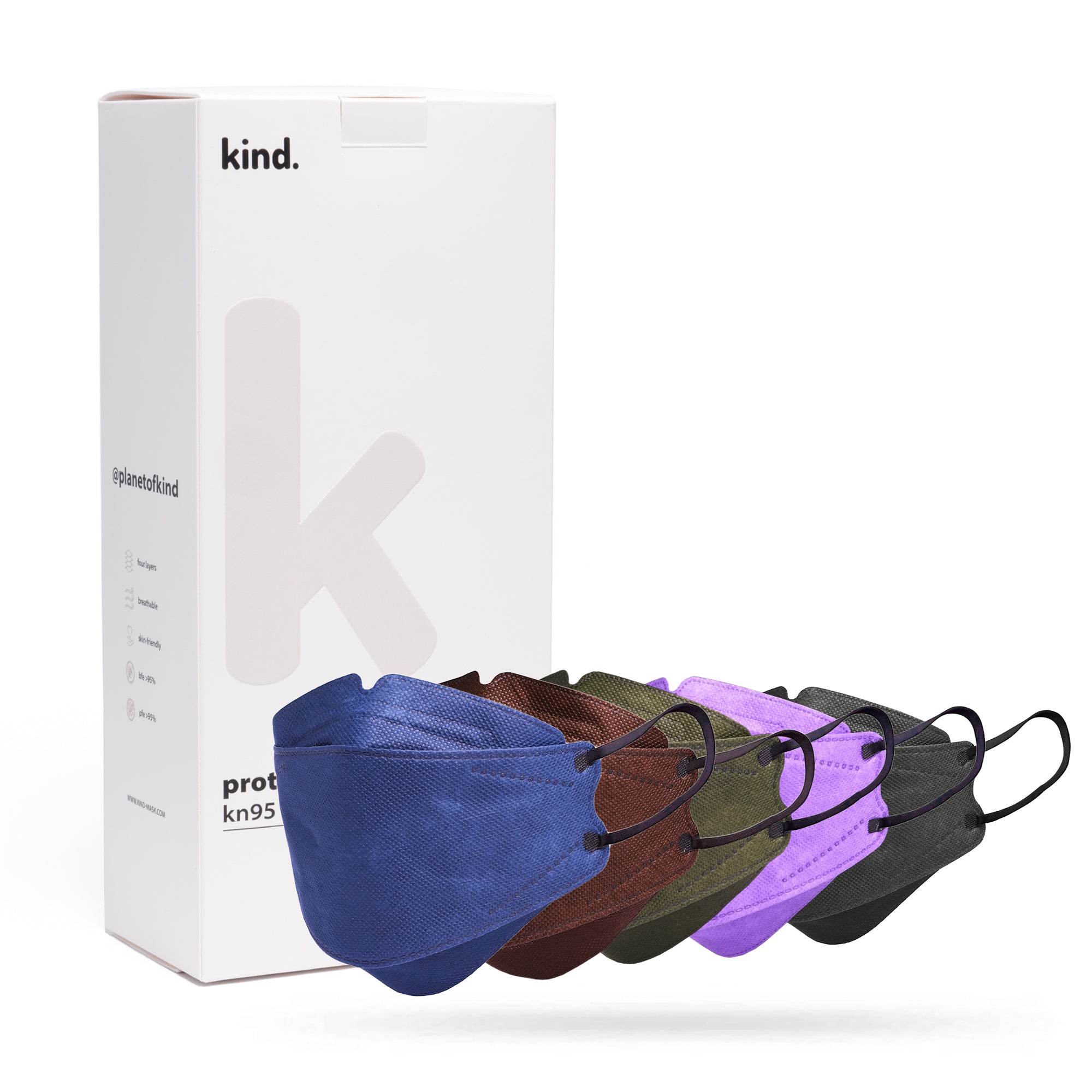 Kind KN95 Respirator Face Mask: The Rich Collection