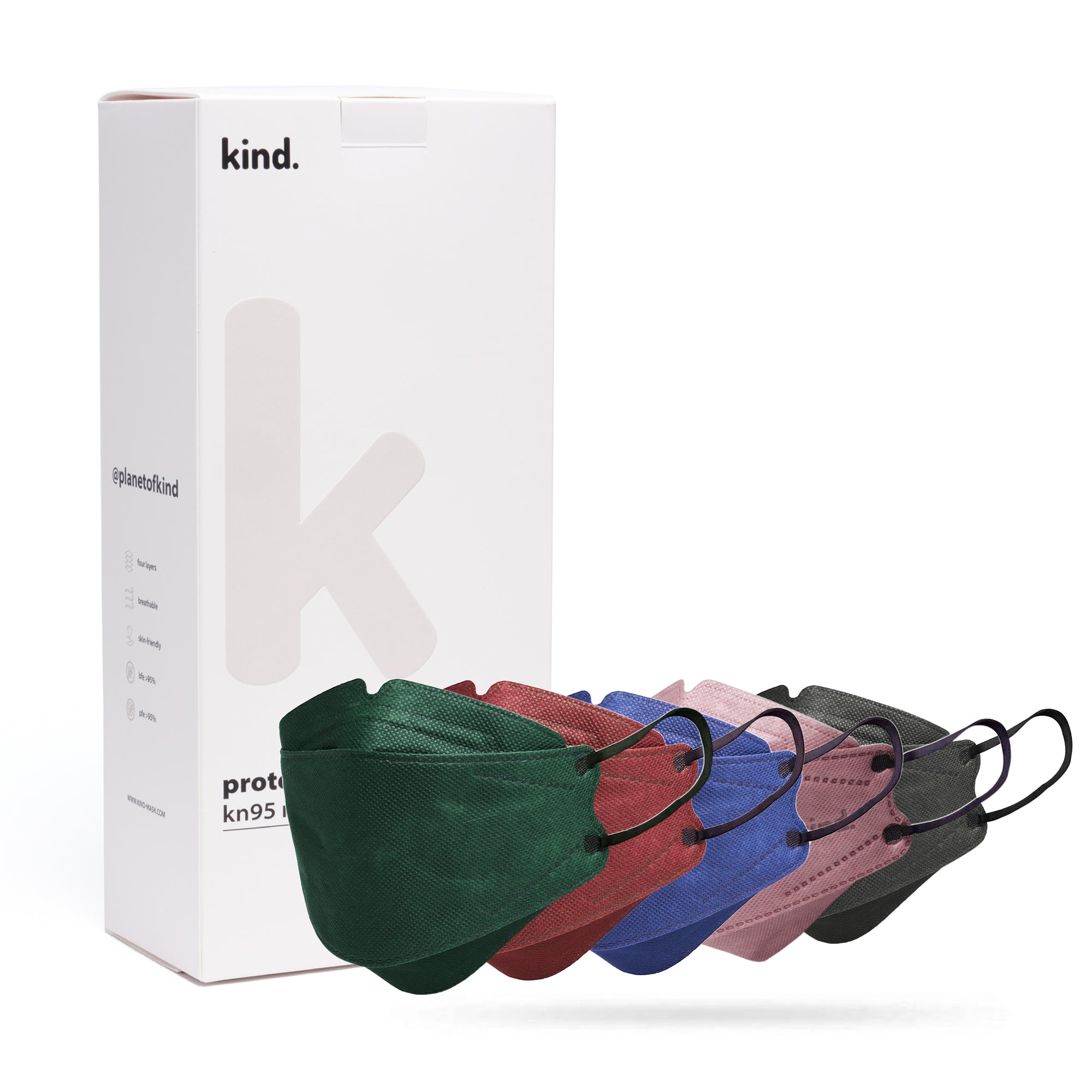 Kind KN95 Respirator Face Mask: The Rich Collection